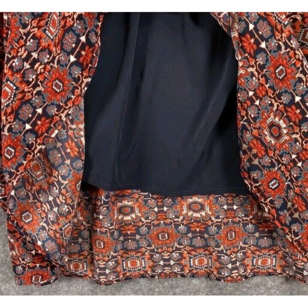 Athleta Dress NWT Martinique Sleeveless Tassel Keyhole Sz Medium Bold Pattern - Picture 9 of 16